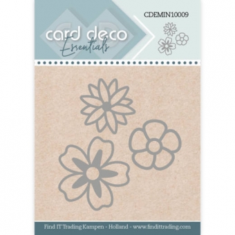 Card Deco Essentials - Mini Dies - 09- Flowers